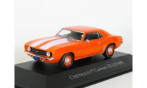 Chevrolet Camaro ZL1, orange, 1969 - Altaya American Cars - 1:43, масштабная модель, scale43