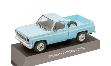 Пикап Chevrolet C-10 Brava Pick Up, 1974 - SALVAT Автолегенды Аргентина - 1:43, масштабная модель, scale43