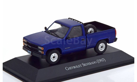 Пикап Chevrolet Silverado Pick Up, 1997 - SALVAT Автолегенды Аргентина 80-90 годов - 1:43, масштабная модель, scale43