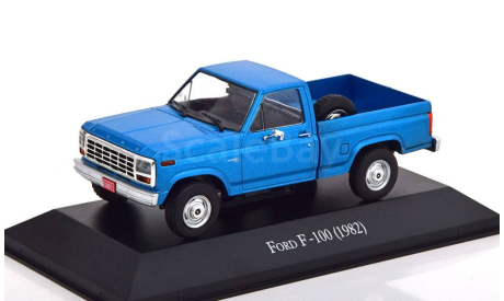 Пикап Ford F-100 Pick Up, 1982 - SALVAT Автолегенды Аргентины 80-90 годов - 1:43, масштабная модель, 1/43