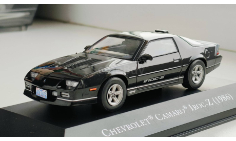 Chevrolet Camaro Iroc-Z, 1986 - Altaya American Cars - 1:43, масштабная модель, scale43