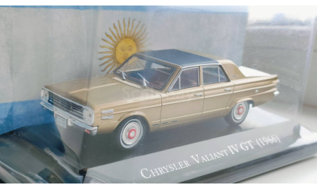 Chrysler Valiant IV GT, gold met., 1966 - SALVAT Автолегенды Аргентина - 1:43, масштабная модель, scale43