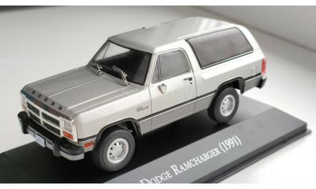 Dodge RAM Charger, 1991 - Planeta DeAgostini (Мексика) - 1:43, масштабная модель, scale43