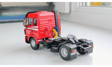 Тягач Mercedes-Benz SK 1948, red, 1988-1997 - Altaya тягачи мира - 1:43, масштабная модель, scale43