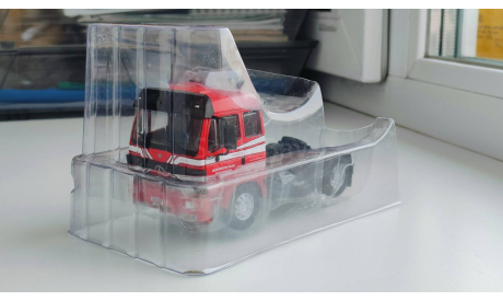 Тягач Mercedes-Benz SK 1948, red, 1988-1997 - Altaya тягачи мира - 1:43, масштабная модель, scale43