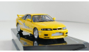 Nissan Skyline GT-R (R33) ’Big Bird’ из к/ф ’Форсаж’, yellow, 1995 - Altaya Fast & Furious - 1:43, масштабная модель, scale43