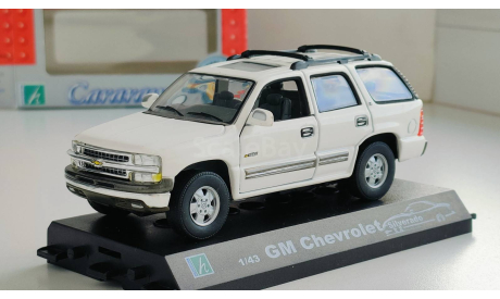 Chevrolet Tahoe, white, 2000 - Cararama American Series - 1:43, масштабная модель, scale43, Bauer/Cararama/Hongwell
