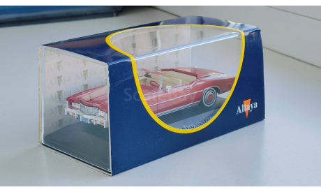 Cadillac Eldorado Convertible, 1976 - Altaya American Cars - 1:43, масштабная модель, scale43
