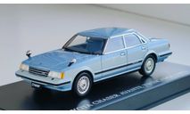 Toyota Chaser, Avante TwinCam 24 (GX61), blue met., 1982 - Aoshima DISM - 1:43, масштабная модель, scale43