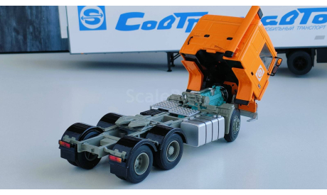 Volvo F12 6x2 с полуприцепом Lamberet рефрижератор, Совтрансавто, 1977 - SSM - 1:43, масштабная модель, scale43, Start Scale Models (SSM)