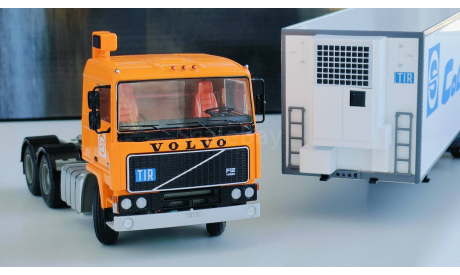 Volvo F12 6x2 с полуприцепом Lamberet рефрижератор, Совтрансавто, 1977 - SSM - 1:43, масштабная модель, scale43, Start Scale Models (SSM)
