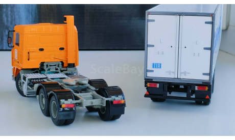 Volvo F12 6x2 с полуприцепом Lamberet рефрижератор, Совтрансавто, 1977 - SSM - 1:43, масштабная модель, scale43, Start Scale Models (SSM)