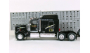 Kenworth W900 6x4 + полуприцеп скотовоз, 1990 - Altaya American Truck - 1:43, масштабная модель, scale43