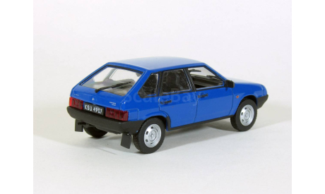 ВАЗ-2109, VAZ-2109 Lada Samara, синяя, 1987 - De Agostini - 1:43, масштабная модель, scale43, DeAgostini-Польша (Kultowe Auta)