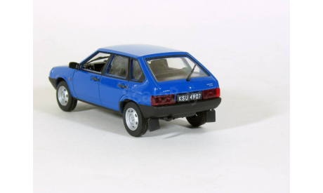 ВАЗ-2109, VAZ-2109 Lada Samara, синяя, 1987 - De Agostini - 1:43, масштабная модель, scale43, DeAgostini-Польша (Kultowe Auta)