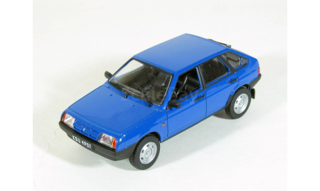 ВАЗ-2109, VAZ-2109 Lada Samara, синяя, 1987 - De Agostini - 1:43, масштабная модель, scale43, DeAgostini-Польша (Kultowe Auta)