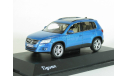 VW Volkswagen Tiguan 2.0 TDI, blue met., 2007 - Schuco - 1:43, масштабная модель, scale43