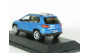 VW Volkswagen Tiguan 2.0 TDI, blue met., 2007 - Schuco - 1:43, масштабная модель, scale43