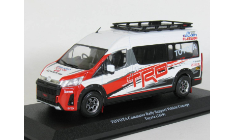 Микроавтобус Toyota Commuter Rally Support Vehicle Concept - TRD Toyota, 2019 - Altaya Rally Asistencia - 1:43, масштабная модель, scale43