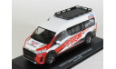 Микроавтобус Toyota Commuter Rally Support Vehicle Concept - TRD Toyota, 2019 - Altaya Rally Asistencia - 1:43, масштабная модель, scale43