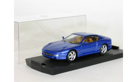 Ferrari 456 GT, 456GT Stradale, blue met., 1992 - Bang - 1:43, масштабная модель, scale43