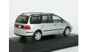 VW Volkswagen Sharan 1.8T, silver, 2002 - Altaya Mexico - 1:43, масштабная модель, scale43