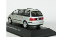 VW Volkswagen Sharan 1.8T, silver, 2002 - Altaya Mexico - 1:43, масштабная модель, scale43