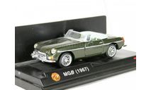MGB, olive met., 1967 - New Ray - 1:43, масштабная модель, New-Ray Toys, scale43