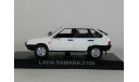 ВАЗ-2109, VAZ-2109 Lada Samara, белая, 1987 - De Agostini - 1:43, масштабная модель, 1/43, DeAgostini