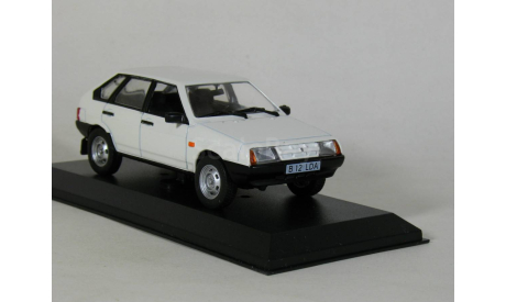 ВАЗ-2109, VAZ-2109 Lada Samara, белая, 1987 - De Agostini - 1:43, масштабная модель, scale43, DeAgostini
