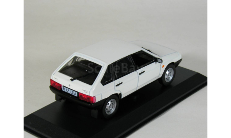 ВАЗ-2109, VAZ-2109 Lada Samara, белая, 1987 - De Agostini - 1:43, масштабная модель, scale43, DeAgostini