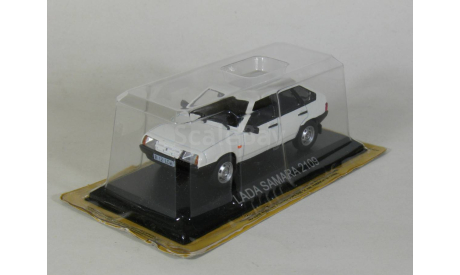 ВАЗ-2109, VAZ-2109 Lada Samara, белая, 1987 - De Agostini - 1:43, масштабная модель, scale43, DeAgostini