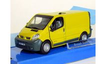 Renault Trafic Van dCi 100, yellow - Cararama ранняя - 1:43, масштабная модель, Bauer/Cararama/Hongwell, scale43