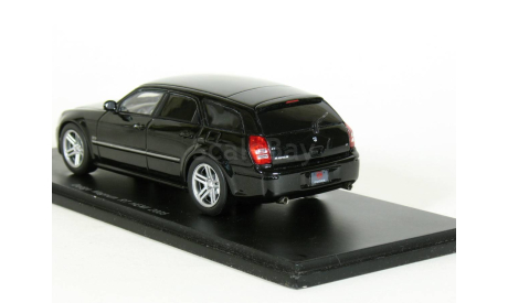 Dodge Magnum RT HEMI, black, 2005 - Spark - 1:43, масштабная модель, scale43