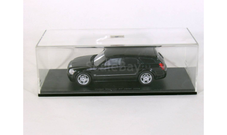 Dodge Magnum RT HEMI, black, 2005 - Spark - 1:43, масштабная модель, scale43