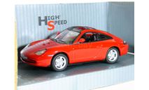Porsche 911 Targa, red, 2002 - High Speed - 1:43, масштабная модель, scale43