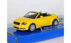 Audi TT Cabrio, yellow - Cararama - 1:43