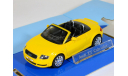 Audi TT Cabrio, yellow - Cararama - 1:43, масштабная модель, Bauer/Cararama/Hongwell, scale43