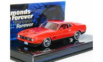 Ford Mustang Mach 1 из к/ф Bond-007 ’Diamonds Are Forever’, red, 1971 - Minichamps - 1:43, масштабная модель, scale43