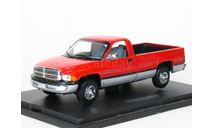 Dodge RAM 2500 V10 Magnum Pick Up, red-silver, 1995 - Universal Hobbies - 1:43, масштабная модель, scale43