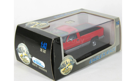 Dodge RAM 2500 V10 Magnum Pick Up, red-silver, 1995 - Universal Hobbies - 1:43, масштабная модель, scale43