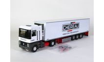 Renault Magnum AE 500 с полуприцепом фургон рефрижератор, CHEREAU, white, 1990 - LBS / Eligor - 1:43, масштабная модель, scale43