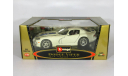 Dodge Viper GTS Coupe, white - Bburago (Made in Italy) - 1:18, масштабная модель, scale18