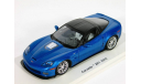 1/43 - Spark - Chevrolet Corvette ZR1, blue met., 2010 - РАСПРОДАЖА - СКИДКА 40%, масштабная модель, scale43