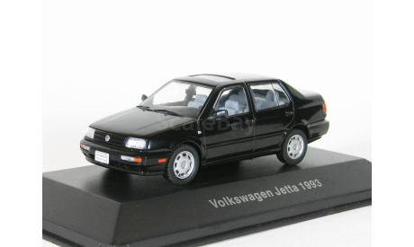 VW Volkswagen Jetta GLS, black, 1993 - Altaya - 1:43, масштабная модель, scale43