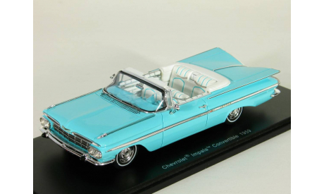 Chevrolet Impala Coupe Convertible, blue, 1959 - Spark - 1:43, масштабная модель, 1/43