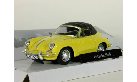 Porsche 356B SoftTop, 356 B, yellow, 1959 - Cararama - 1:43, масштабная модель, 1/43, Bauer/Cararama/Hongwell