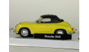 Porsche 356B SoftTop, 356 B, yellow, 1959 - Cararama - 1:43, масштабная модель, 1/43, Bauer/Cararama/Hongwell