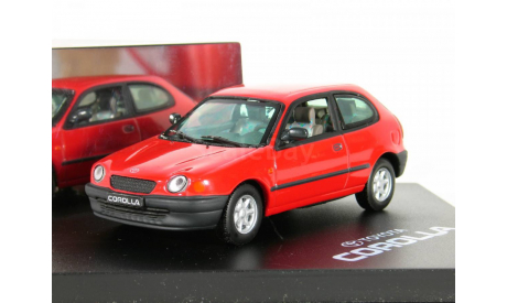 Toyota Corolla 3-door LHD (E12), red, 1997 - Vitesse - 1:43, масштабная модель, scale43