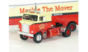 Kenworth 521 Bullnose 4x2 + полуприцеп фургон, Mackie The Mover, 1950 - Altaya тягачи мира - 1:43, масштабная модель, scale43